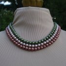 3 Strand Pearl Necklace