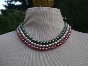 3 Strand Pearl Necklace