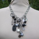 Black Beauty Statement Necklace