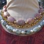 Multi-Stone and Pearl Necklace
