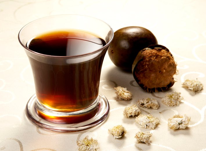 4 Dried Monk Fruits for Tea Siraitia grosvenorii Luo Han Guo