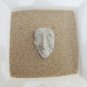 3 Inch Raw Unfinished Gnome Stone Face for Mixed Media Craft F6