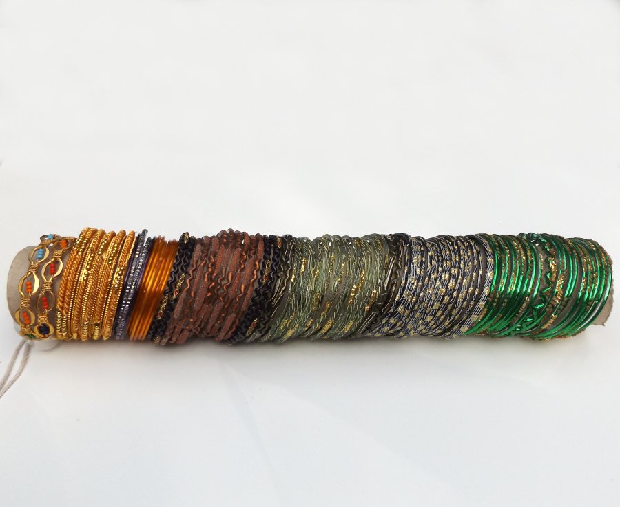 90 Bangle Bracelets for Crafts Mixed Lot