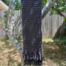 Hand-Knit Scarf Stole -  Super Soft Chenille Rodeo