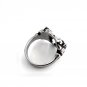 Stainless Steel Skeleton Hands Ring