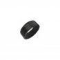 Stainless Steel Mesh Ring Black