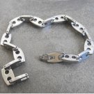 Stainless Steel Link Bracelet Unique