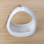 Ceramic Wall Hanging Planter Pot Unique Skinny Shape Ceramic White