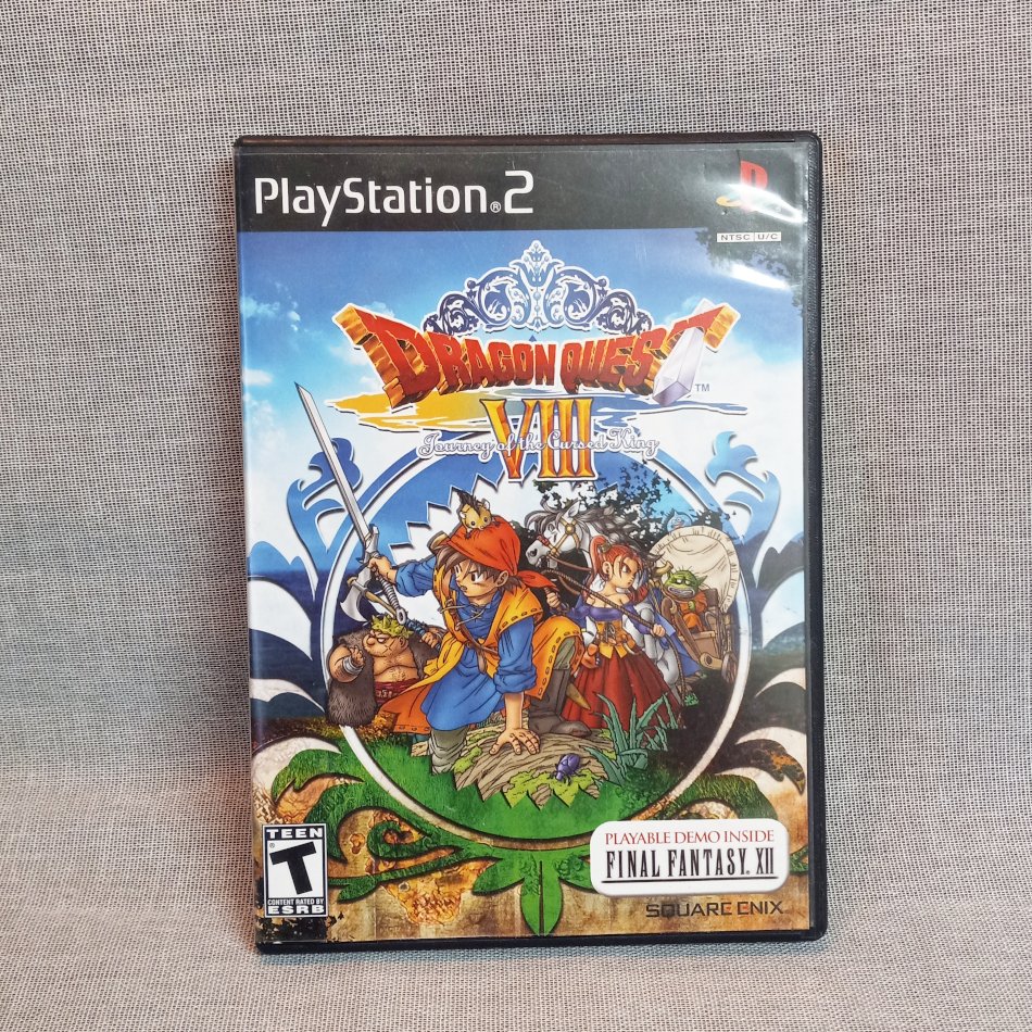 Dragon Quest VIII: Journey of the Cursed King - Used - Sony PlayStation 2 PS2 - RPG