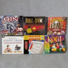 6 Vintage PC Windows Programs Game Lot Sealed PC Software LotB