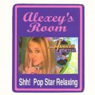 Personalized HANNA MONTANA Girls Bedroom Door SIGN,