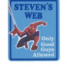 Personalized SPIDERMAN Boys Bedroom Door SIGN