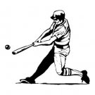 Baseball Player Graphic VINYL STICKER/DECAL