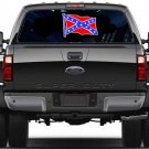 CONFEDERATE FLAG 11" (AS PICTURED) DIE-CUT STICKER