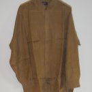 Long Sleeve Brown Mens Silk Shirt Size L NIB Long Sleeve Brown Mens Silk Shirt Size L NIB