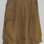Long Sleeve Brown Mens Silk Shirt Size L NIB