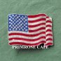Vintage 50 stars American flag belt buckle