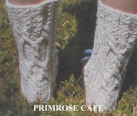 Cabled Heel Sox Pattern by Dee Dee O'connor