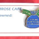 McDonald's Monopoly Ask Me How To Win Crew Tie Tac Pin 2001 McDonald's Monopoly Ask Me How To Win Crew Tie Tac Pin 2001