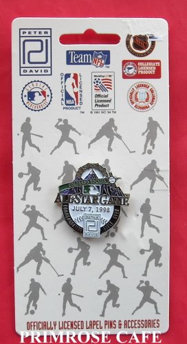 Peter David All Star Game Colorado Rockies 1998 tie tac pin