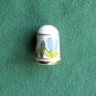 Hyacinthus Franklin Flowers Of Nederland Holland Porcelain Thimble