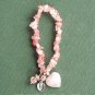 Beaded Stretch Semi Precious Stones Avon Harmony Pink Bracelet