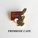 Bowling Perfect Attendance bunny gold color tie brooch hat pin Bowling Perfect Attendance bunny gold color tie brooch hat pin
