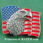 American Flag Eagle Siskiyou Belt Buckle