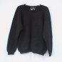 Peruvian Connection Misses Womens Black Alpaca Knitted Sweater