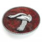 Flying American Eagle 3D C&J Bergamot Pewter Belt Buckle