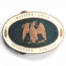 Vintage Western Union Telegraph Company Belt Buckle