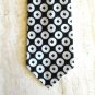 Vintage Golden Clasp Prince Consort Mens Wide Necktie Tie
