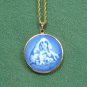 Bing & Grondahl Copenhagen Denmark Vintage Porcelain Necklace