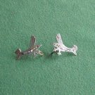 Vintage sterling silver Roadrunner earrings with turquoise Vintage sterling silver Roadrunner earrings with turquoise