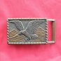 Vintage American Eagle brass belt buckle
