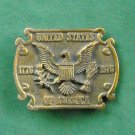 Vintage United States Of America Brass Belt Buckle