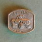 Four Wheeling Bergamot 1976 Brass Belt Buckle
