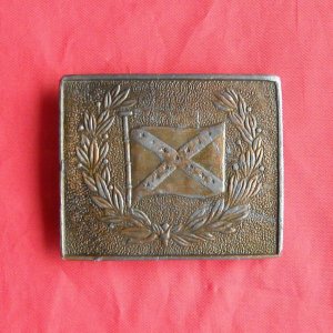 brass confederate flag belt buckle