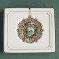 White House Christmas Historical Association 24k Gold Plated Ornament 2005