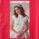 Vintage Berroco Poppy Braided Cable Vest knitting pattern # 739 Vintage Berroco Poppy Braided Cable Vest knitting pattern # 739
