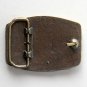 Vintage Wright Brothers 1903 Kitty Hawk Brass Color Belt Buckle
