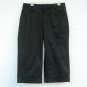 Gap Womens Stretch Black Cotton Capris Pants size 10
