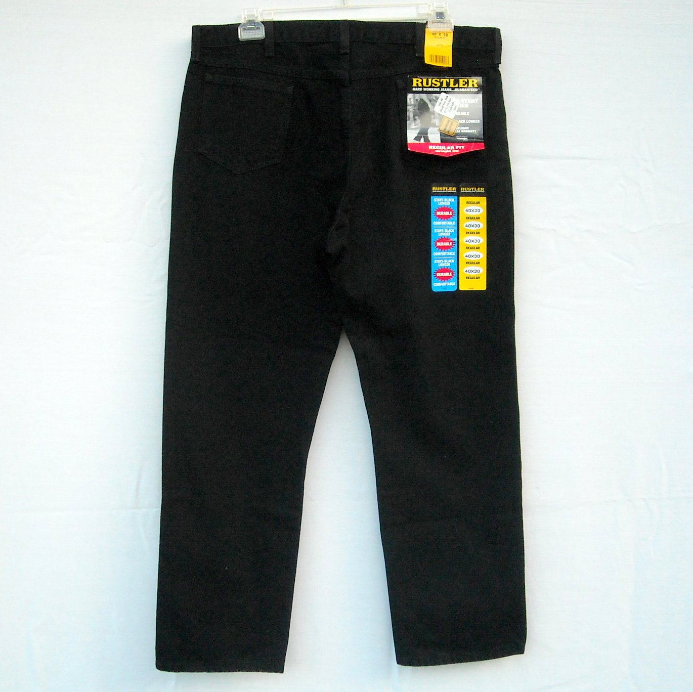 black cotton jeans mens