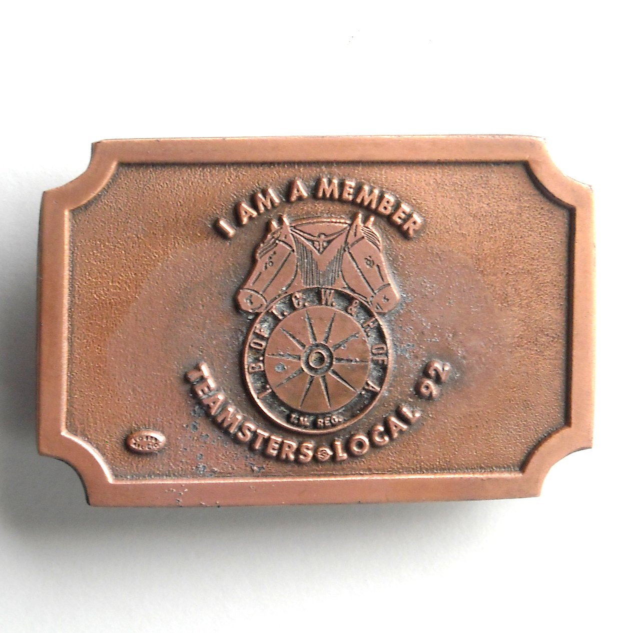 Teamster 2024 belt buckle