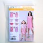 Simplicity Childs Girls Easy to Sew Dresses Size K5 7 - 14 sewing pattern 2270