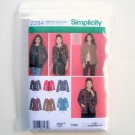 Simplicity Misses Petite Jacket Size U5 16 - 24 Wrights sewing pattern 2284 Simplicity Misses Petite Jacket Size U5 16 - 24 Wrights sewing pattern 2284