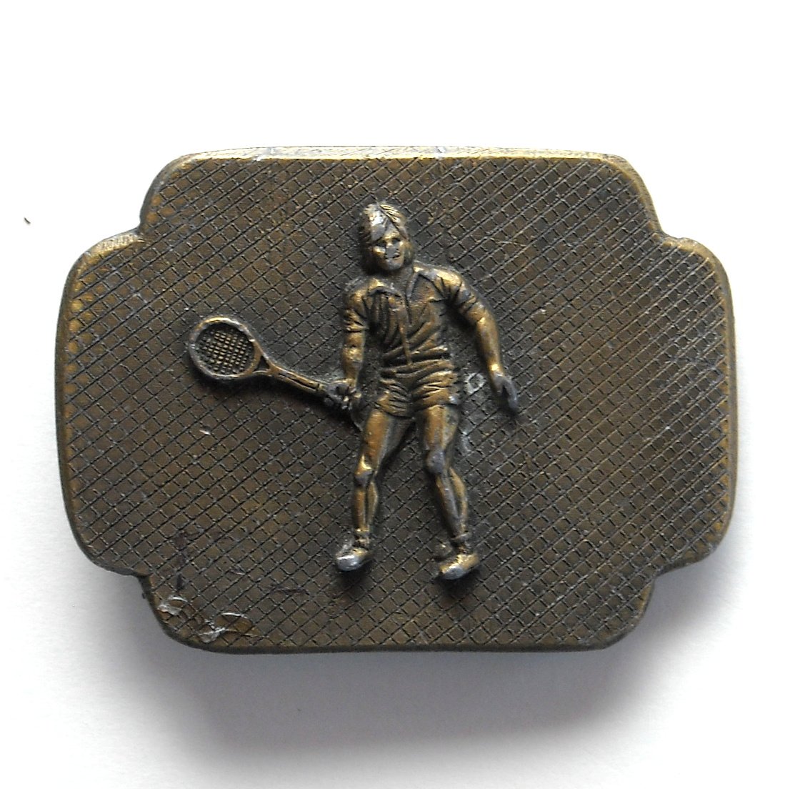 Vintage Davis Cup Winners Buttler Brass Alloy Belt Buckle