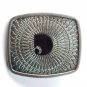 Vintage Initial Letter J Silver Color Metal Belt Buckle