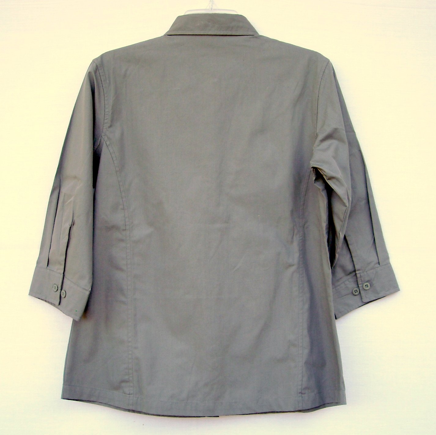 Cabelas Womens Sage Green 3/4 Sleeve Shirt Size M