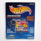 Hot Wheels Retro Pack Keychain Basic Fun